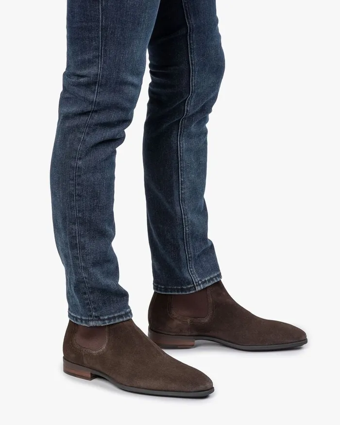 Chelsea Boots Men Floris Van Bommel Sella 0500 Suede