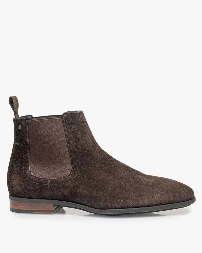 Chelsea Boots Men Floris Van Bommel Sella 0500 Suede