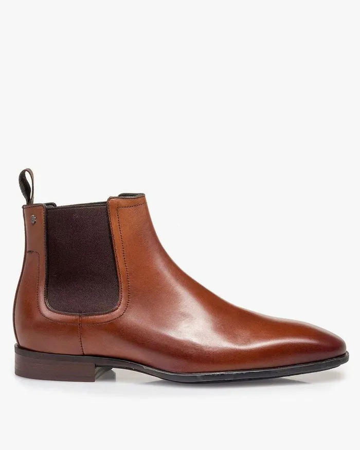 Chelsea Boots Men Floris Van Bommel Sella 0503 Calfleather