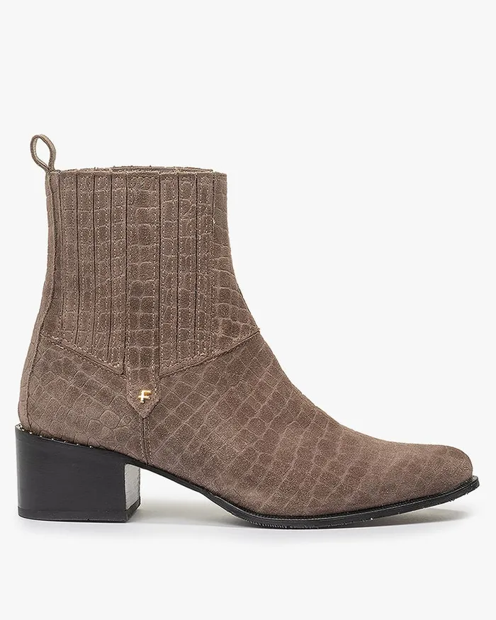 Chelsea Boots Women Floris Van Bommel Evi 0112 Suede