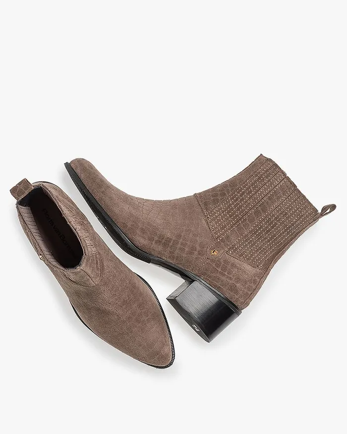 Chelsea Boots Women Floris Van Bommel Evi 0112 Suede