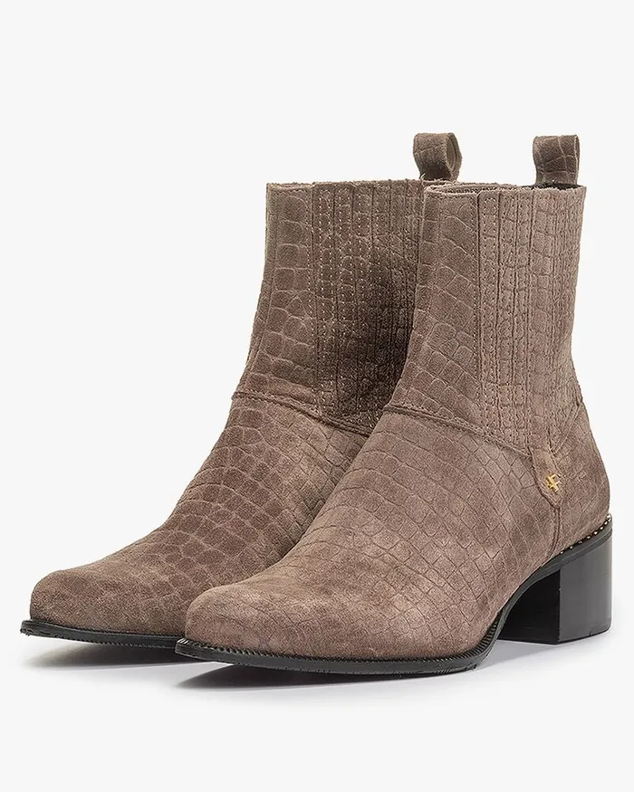 Chelsea Boots Women Floris Van Bommel Evi 0112 Suede