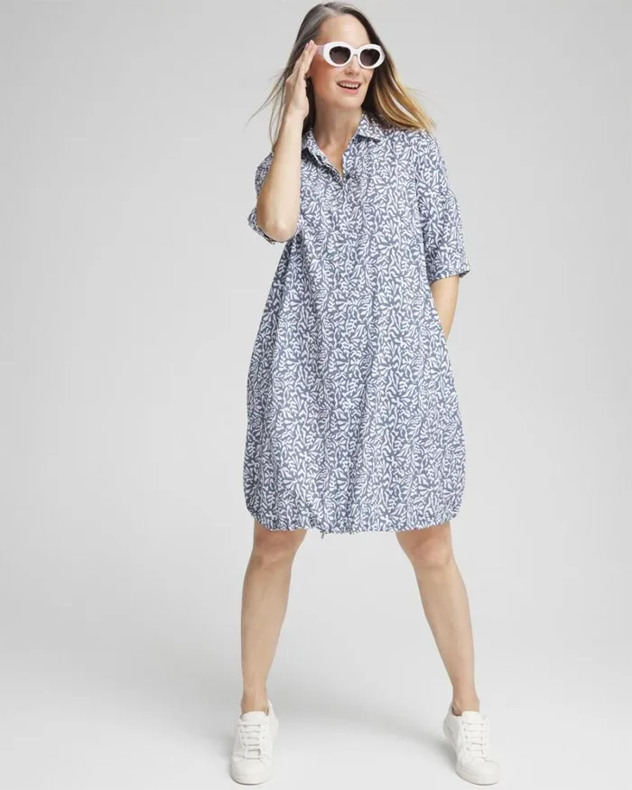 Chico039s Activewear Zenergy UPF Neema Reef Bungee Dress Soft Slate 8211 Clothing Chico039s Activewear Zenergy UPF Neema Reef Bungee Dress Soft Slate 8211 Clothing