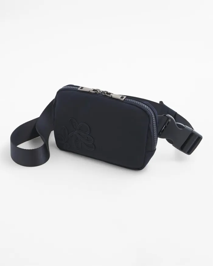 Chico039s Bags Neema Soutache Belt Bag Classic Navy 8211 Shoes and Accessories