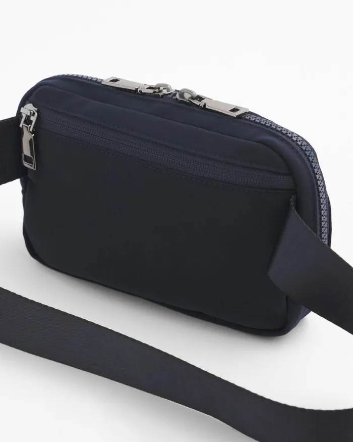 Chico039s Bags Neema Soutache Belt Bag Classic Navy 8211 Shoes and Accessories