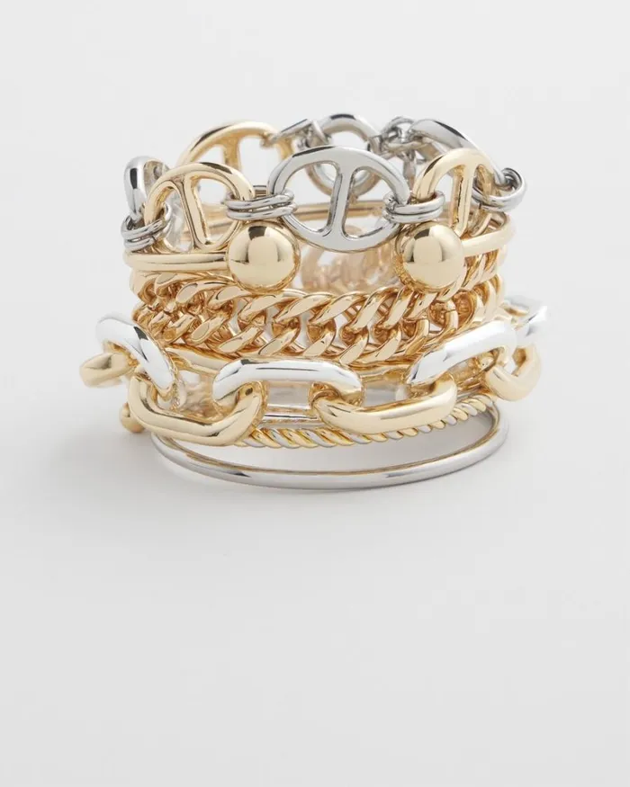 Chico039s Everyday Jewelry Gold Tone Chain Link Bracelet Gold 8211 Shoes and Accessories Chico039s Everyday Jewelry Gold Tone Chain Link Bracelet Gold 8211 Shoes and Accessories