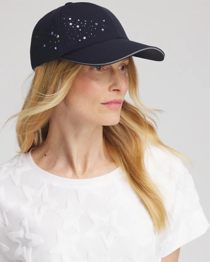 Chico039s Hats Neema Americana Baseball Cap Classic Navy 8211 Shoes and Accessories