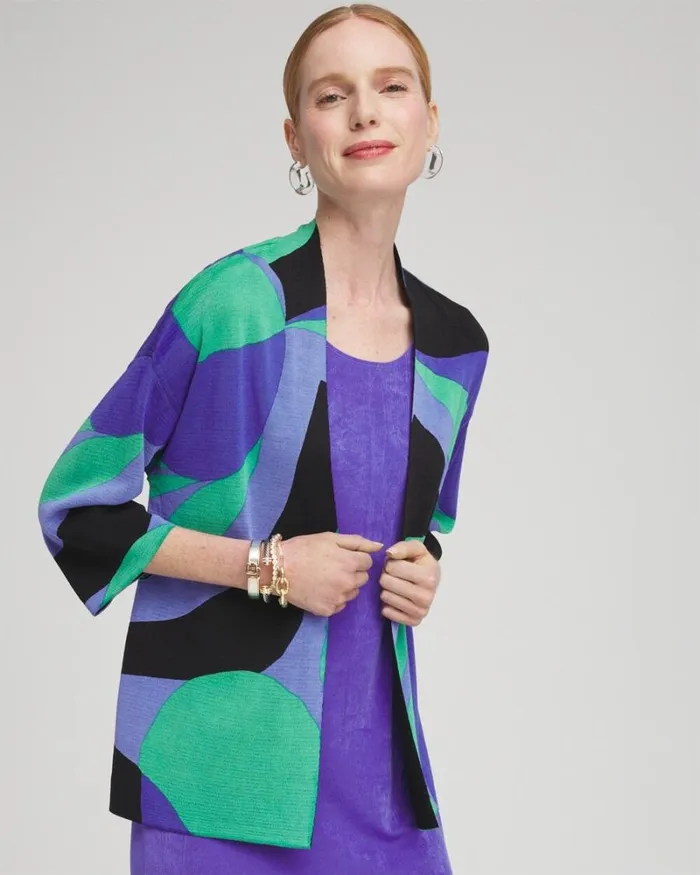 Chico039s Jackets and Coats Travelers Abstract Kimono Cardigan Purple Nightshade 8211 Clothing Chico039s Jackets and Coats Travelers Abstract Kimono Cardigan Purple Nightshade 8211 Clothing
