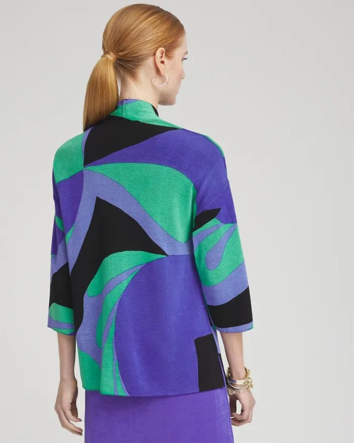 Chico039s Jackets and Coats Travelers Abstract Kimono Cardigan Purple Nightshade 8211 Clothing Chico039s Jackets and Coats Travelers Abstract Kimono Cardigan Purple Nightshade 8211 Clothing