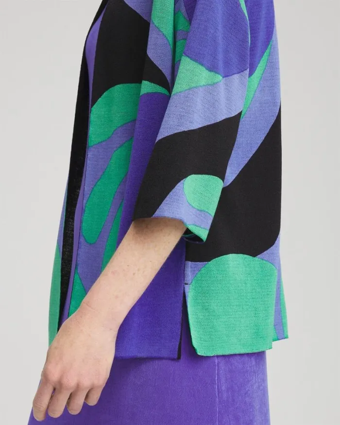 Chico039s Jackets and Coats Travelers Abstract Kimono Cardigan Purple Nightshade 8211 Clothing Chico039s Jackets and Coats Travelers Abstract Kimono Cardigan Purple Nightshade 8211 Clothing