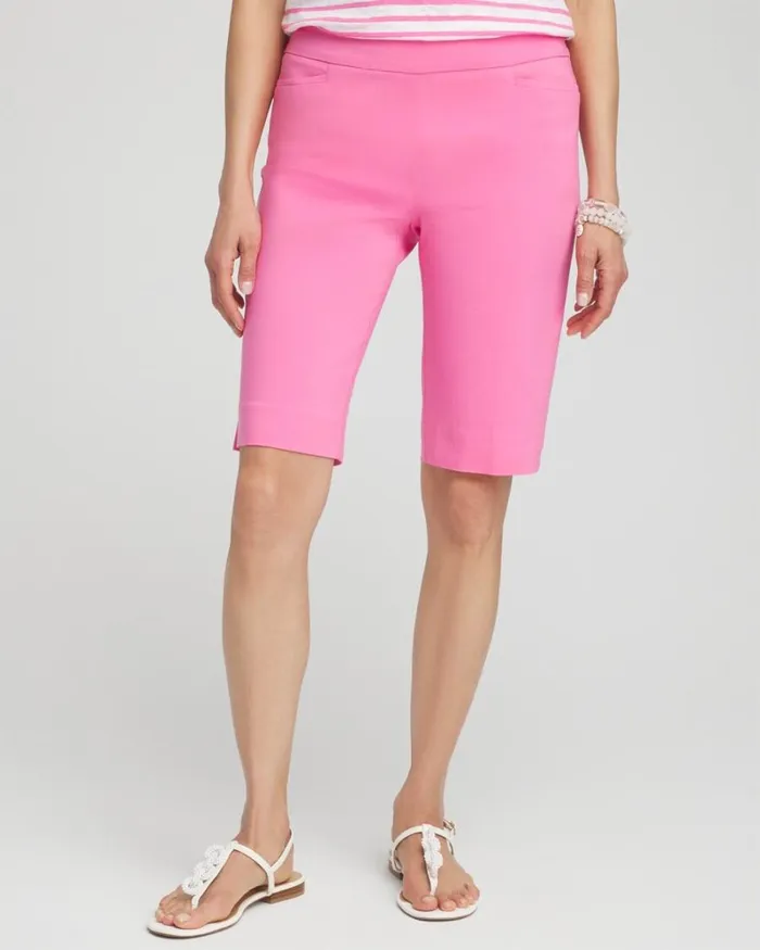 Chico039s Pants Brigitte 10034 Shorts Delightful Pink 8211 Clothing