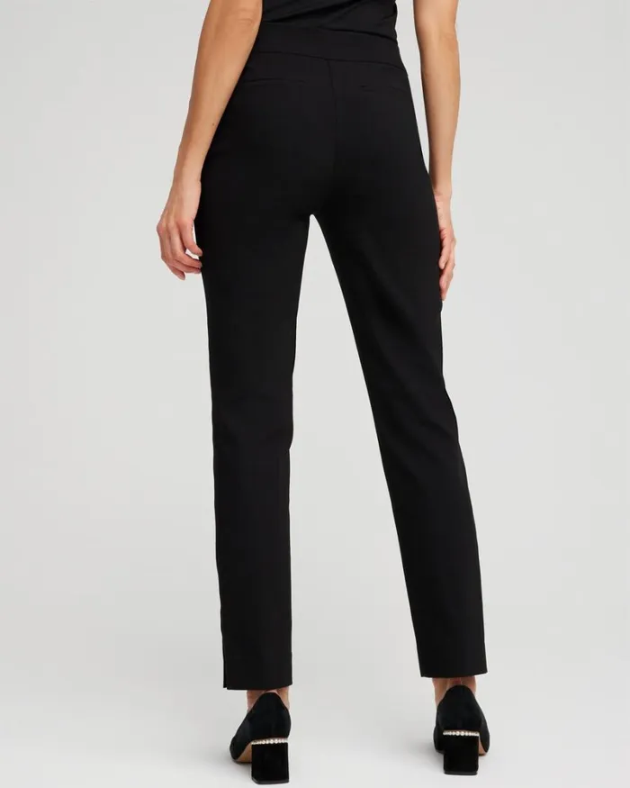 Chico039s Pants Brigitte Rivet Ankle Pants Azores Blue 8211 Clothing