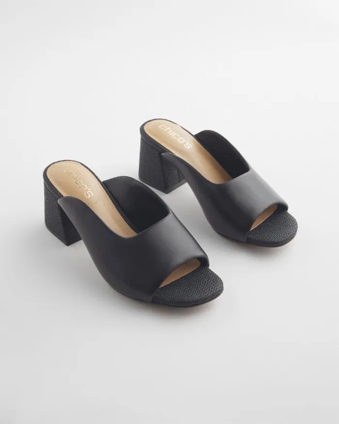 Chico039s Shoes Black Modern Heels Black 8211 Shoes and Accessories
