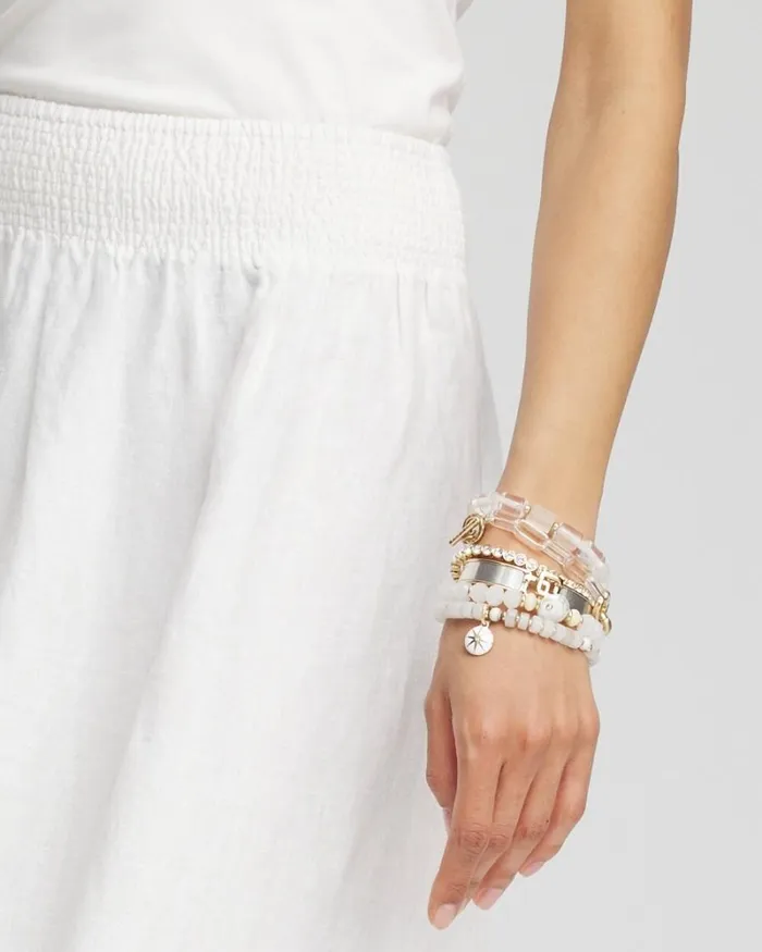 Chico039s Skirts Linen Aline Midi Skirt Alabaster 8211 Clothing
