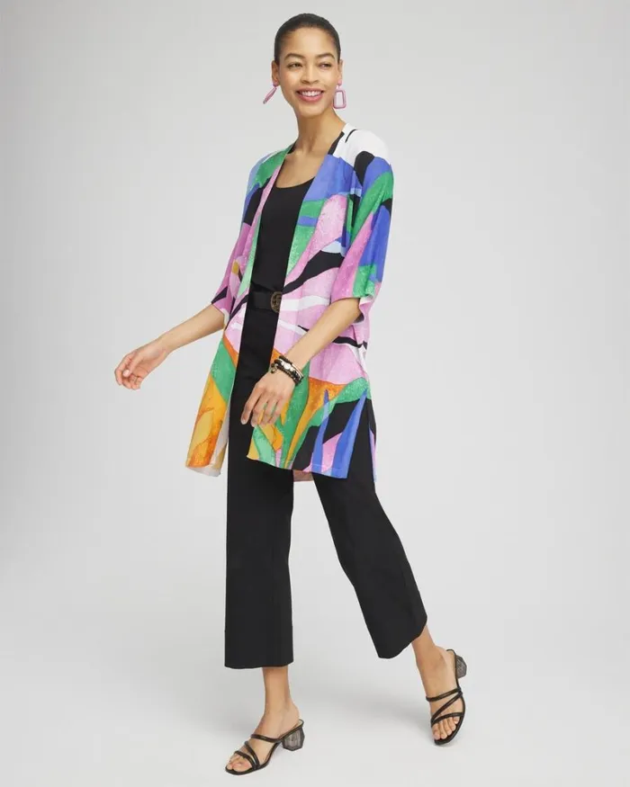 Chico039s Sweaters Summer Romance Tropical Midi Cardigan Purple Nightshade 8211 Clothing Chico039s Sweaters Summer Romance Tropical Midi Cardigan Purple Nightshade 8211 Clothing
