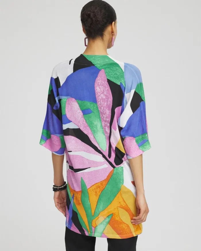Chico039s Sweaters Summer Romance Tropical Midi Cardigan Purple Nightshade 8211 Clothing Chico039s Sweaters Summer Romance Tropical Midi Cardigan Purple Nightshade 8211 Clothing