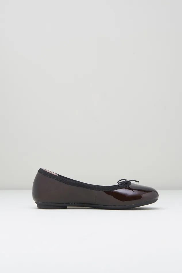Children Ballet Flats Bloch Girls Cressida Ballet Flats Black Patent