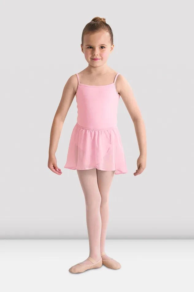 Children Basics Bloch Girls Barre Stretch Waist Ballet Skirt Candy Pink