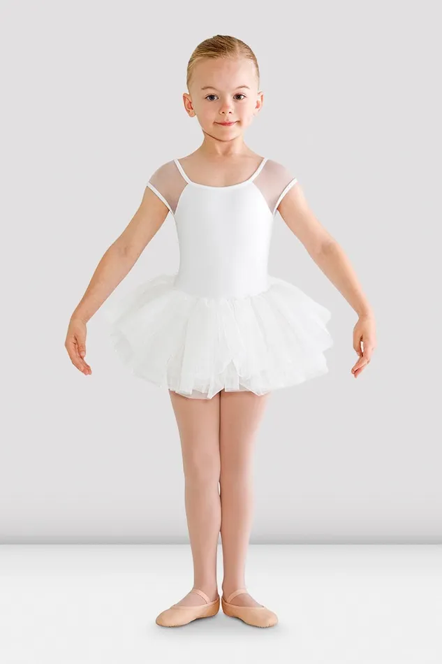 Children Bloch Girls Hanami Tutu Leotard White Dresses
