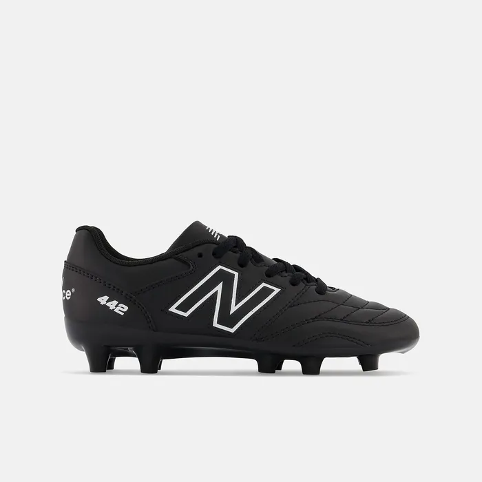 Cleats 442 V2 ACADEMY JNR FG Black with White 8211 New Balance Kids