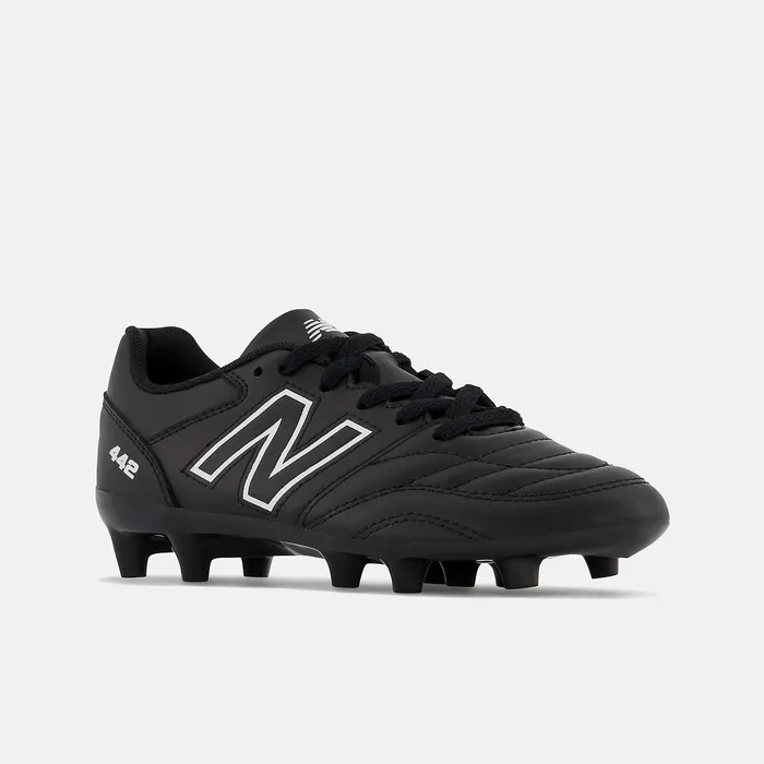 Cleats 442 V2 ACADEMY JNR FG Black with White 8211 New Balance Kids Cleats 442 V2 ACADEMY JNR FG Black with White 8211 New Balance Kids