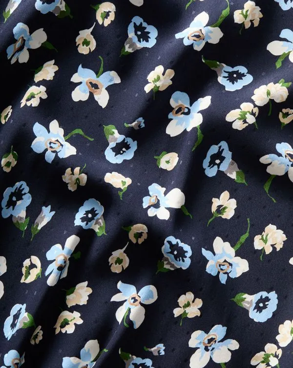 Clover StretchSilk Floral Skirt Navy Multi Women Veronica Beard Skirts and Shorts Clover StretchSilk Floral Skirt Navy Multi Women Veronica Beard Skirts and Shorts