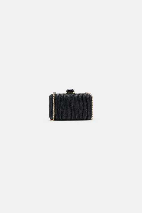 Clutch and Pochette Illasi Illasi BlueGold 8211 Luisa Spagnoli Women