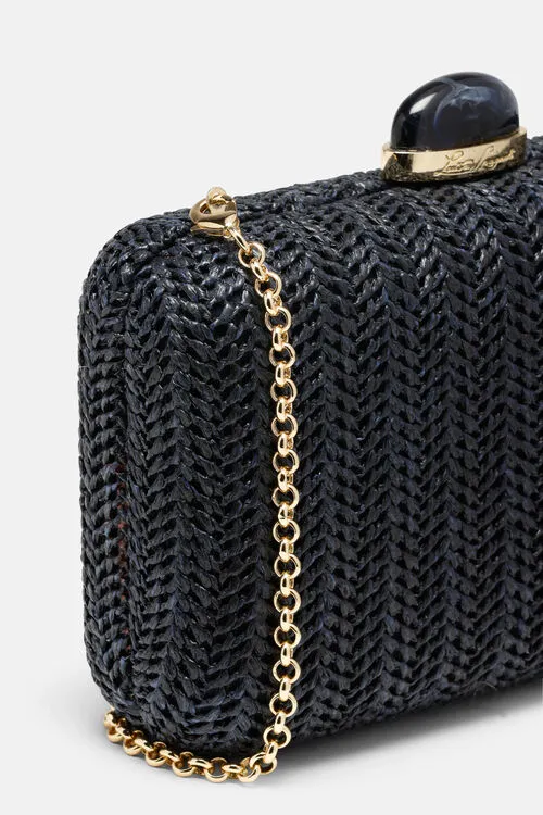 Clutch and Pochette Illasi Illasi BlueGold 8211 Luisa Spagnoli Women Clutch and Pochette Illasi Illasi BlueGold 8211 Luisa Spagnoli Women