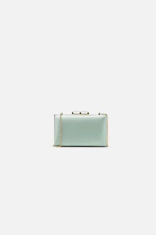 Clutch and Pochette Women Ivy Ivy PeriwinkleLight Gold Luisa Spagnoli