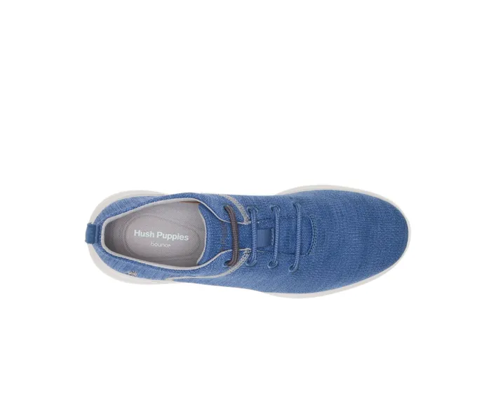 Cooper Lace Up Deep Sea Blue Knit Sneakers Hush Puppies Men Cooper Lace Up Deep Sea Blue Knit Sneakers Hush Puppies Men