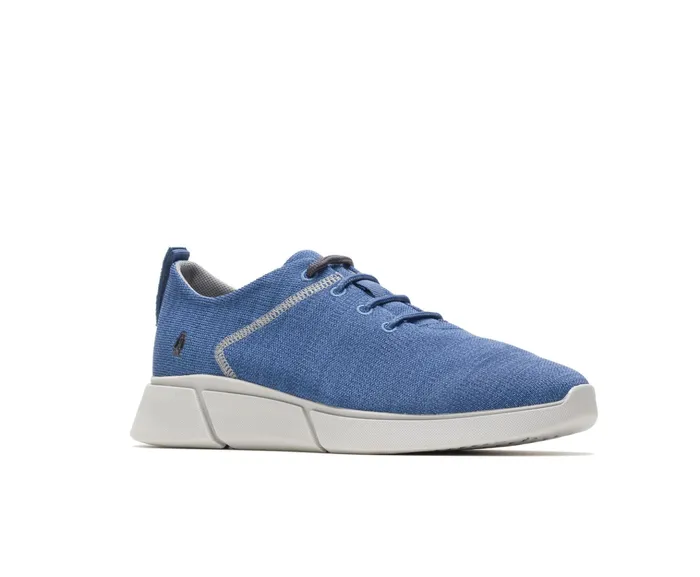 Cooper Lace Up Deep Sea Blue Knit Sneakers Hush Puppies Men Cooper Lace Up Deep Sea Blue Knit Sneakers Hush Puppies Men