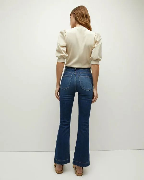 Coralee PuffSleeve Tee Limestone Women Veronica Beard Tops Coralee PuffSleeve Tee Limestone Women Veronica Beard Tops
