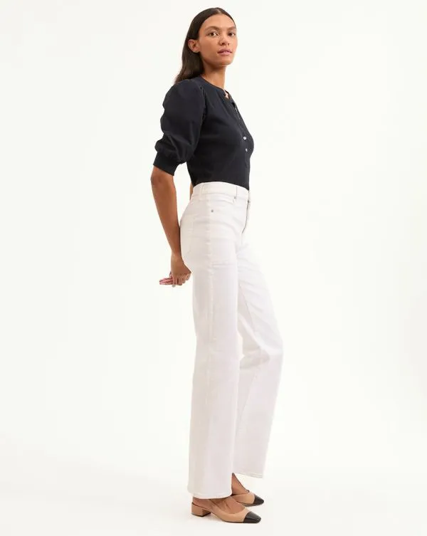 Coralee PuffSleeve Tee Navy Women Veronica Beard Tops Coralee PuffSleeve Tee Navy Women Veronica Beard Tops