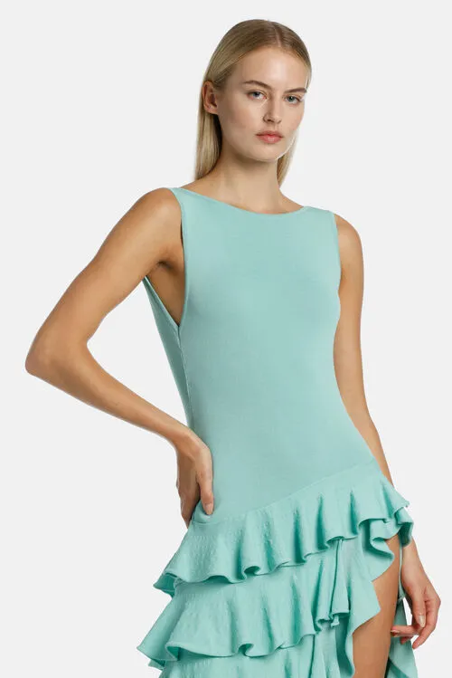 Cornetta Cornetta Aqua Green Women Fashion Show Luisa Spagnoli Cornetta Cornetta Aqua Green Women Fashion Show Luisa Spagnoli