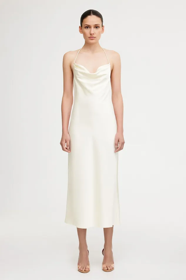 DANIKA COWL DRESS Women Bridesmaids Significant Other