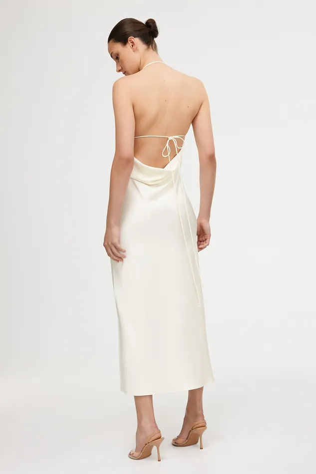 DANIKA COWL DRESS Women Bridesmaids Significant Other