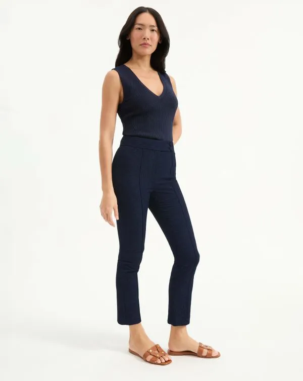 Dell Pant Navy Women Veronica Beard Pants