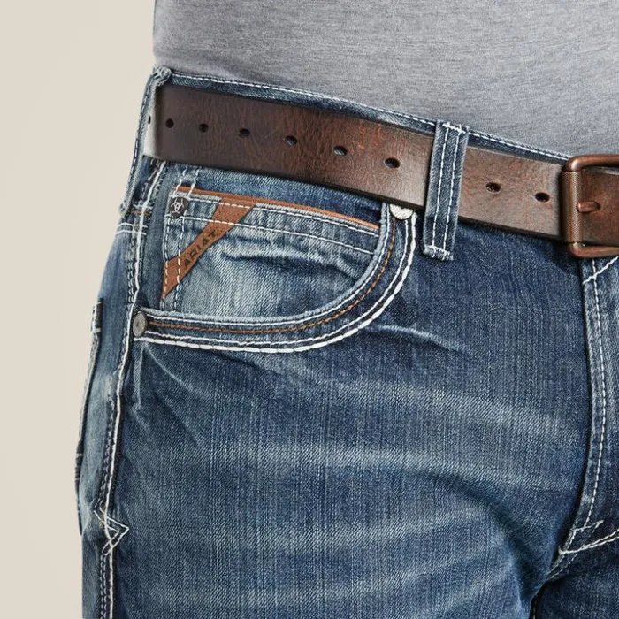 Denim Men Ariat M4 Low Rise Coltrane Boot Cut Jean Durango Denim Men Ariat M4 Low Rise Coltrane Boot Cut Jean Durango
