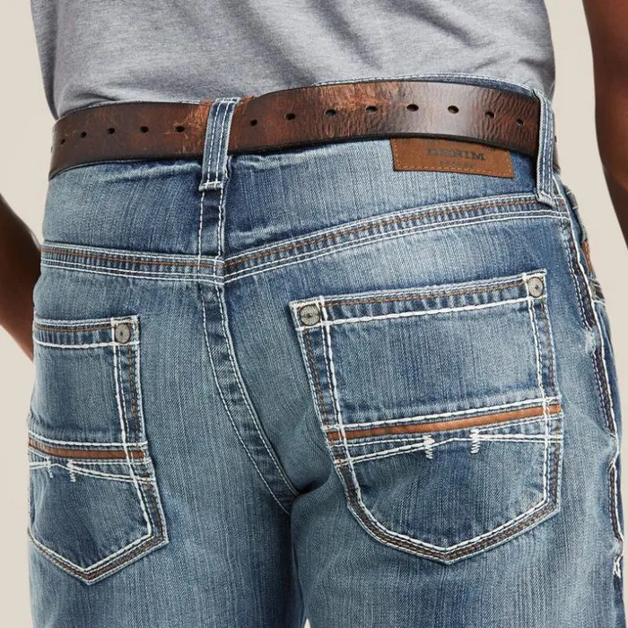 Denim Men Ariat M4 Low Rise Coltrane Boot Cut Jean Durango Denim Men Ariat M4 Low Rise Coltrane Boot Cut Jean Durango