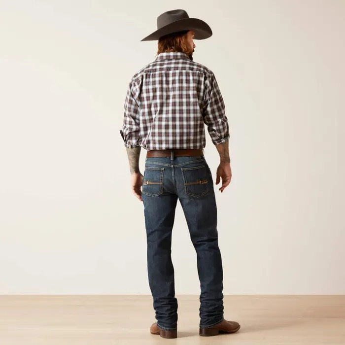 Denim Men Ariat M4 Relaxed Derek Boot Cut Jean Atlas Denim Men Ariat M4 Relaxed Derek Boot Cut Jean Atlas