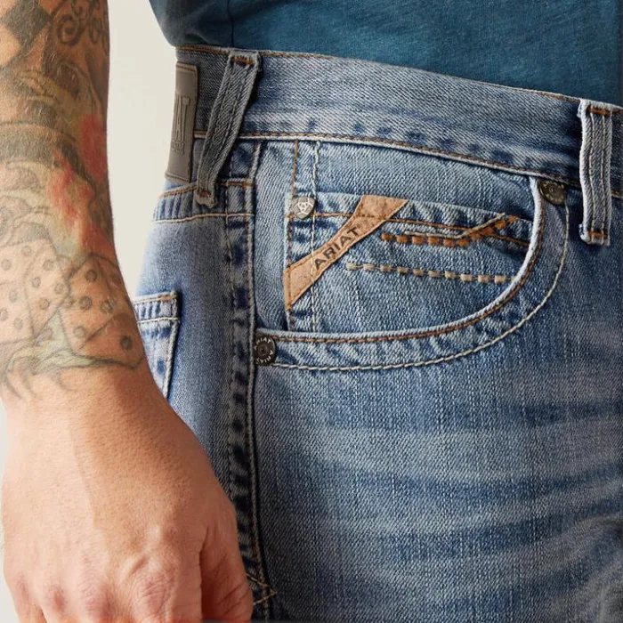 Denim Men Ariat M5 Straight Lark Straight Jean Baylor Denim Men Ariat M5 Straight Lark Straight Jean Baylor