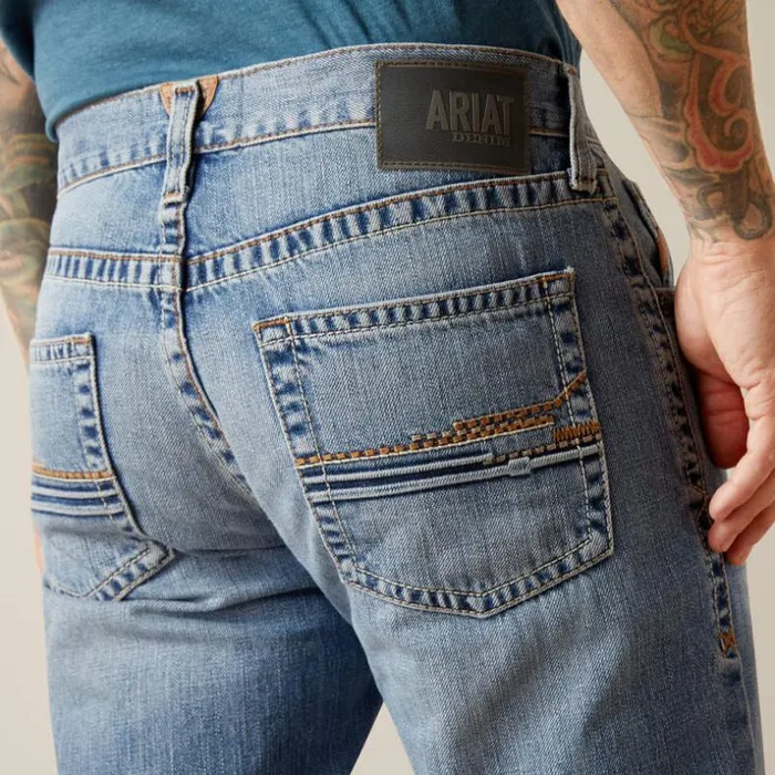 Denim Men Ariat M5 Straight Lark Straight Jean Baylor Denim Men Ariat M5 Straight Lark Straight Jean Baylor
