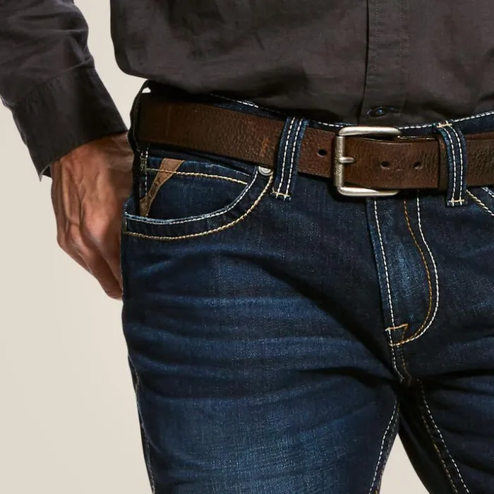 Denim Men Ariat M7 Rocker Concord Stretch Stackable Straight Leg Jean Dodge Denim Men Ariat M7 Rocker Concord Stretch Stackable Straight Leg Jean Dodge