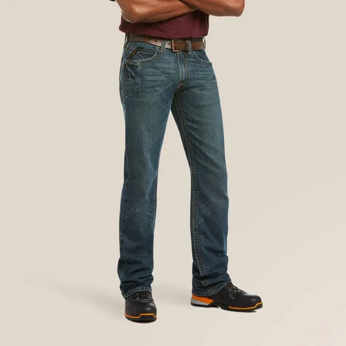 Denim Men Ariat Rebar M5 Straight DuraStretch Edge Stackable Straight Leg Jean Ironside Denim Men Ariat Rebar M5 Straight DuraStretch Edge Stackable Straight Leg Jean Ironside