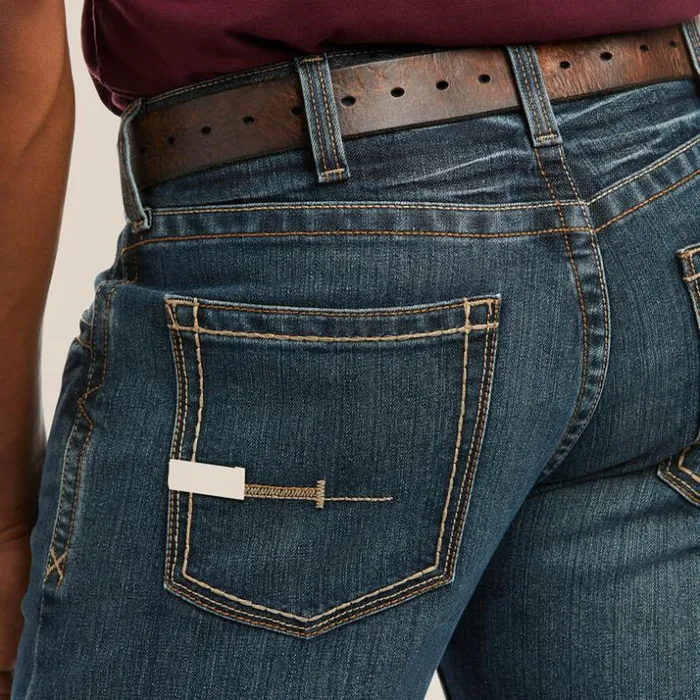 Denim Men Ariat Rebar M5 Straight DuraStretch Edge Stackable Straight Leg Jean Ironside Denim Men Ariat Rebar M5 Straight DuraStretch Edge Stackable Straight Leg Jean Ironside