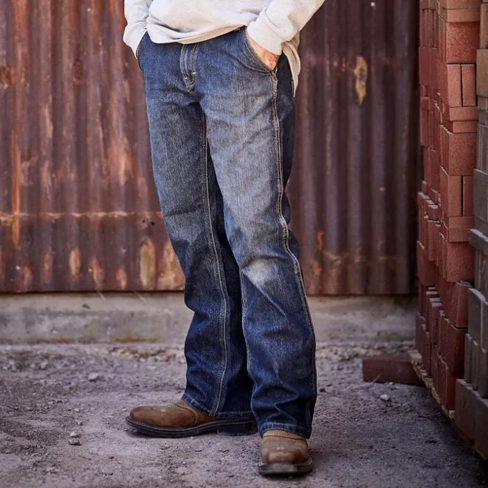 Denim Men Ariat Rebar M5 Straight DuraStretch Edge Stackable Straight Leg Jean Ironside Denim Men Ariat Rebar M5 Straight DuraStretch Edge Stackable Straight Leg Jean Ironside
