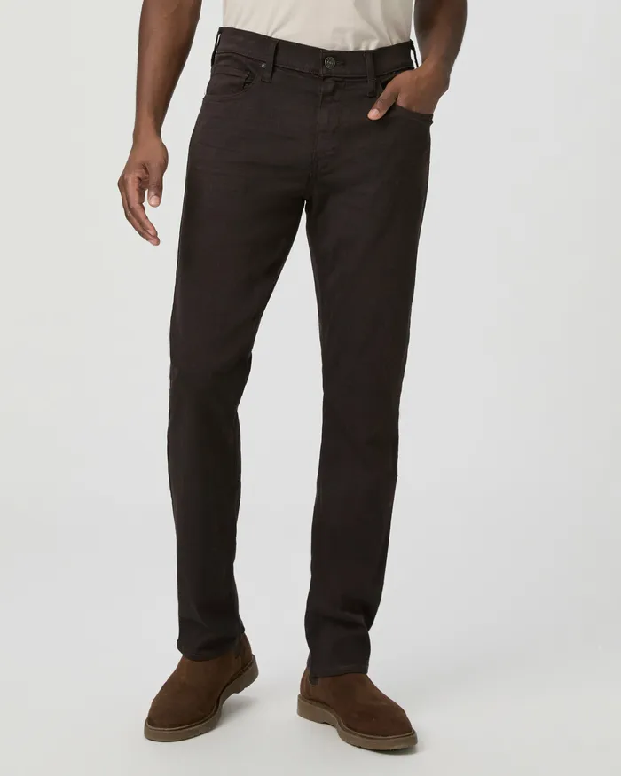 Denim Men PAIGE Transcend Federal Slim Straight Jean 8211 Deep Chocolate Denim Men PAIGE Transcend Federal Slim Straight Jean 8211 Deep Chocolate