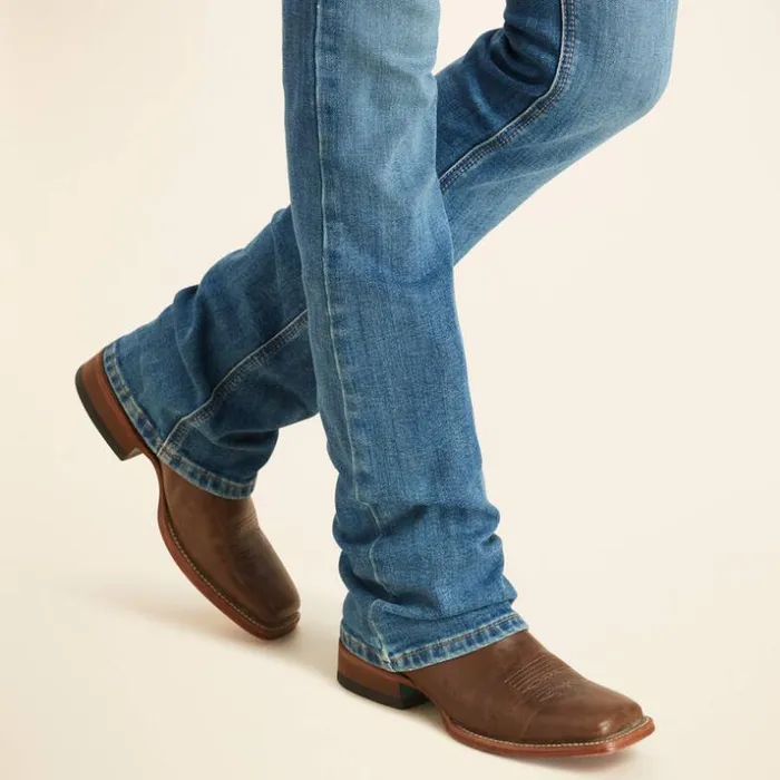 Denim Women Ariat REAL High Rise Charlee Boot Cut Jean Delaware Denim Women Ariat REAL High Rise Charlee Boot Cut Jean Delaware