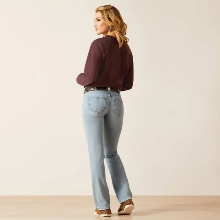Denim Women Ariat REAL Low Rise Lucy Straight Jean Colorado Denim Women Ariat REAL Low Rise Lucy Straight Jean Colorado
