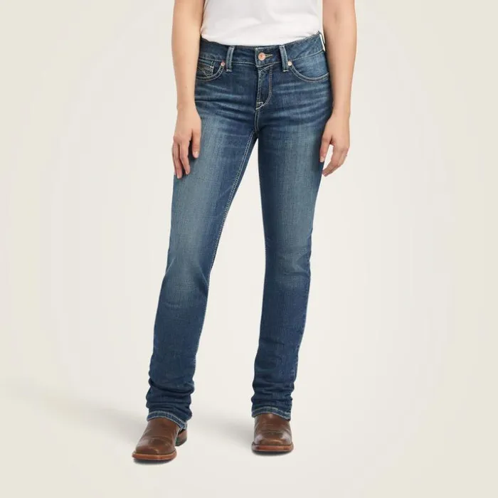 Denim Women Ariat REAL Perfect Rise Daphne Straight Jean Torrance